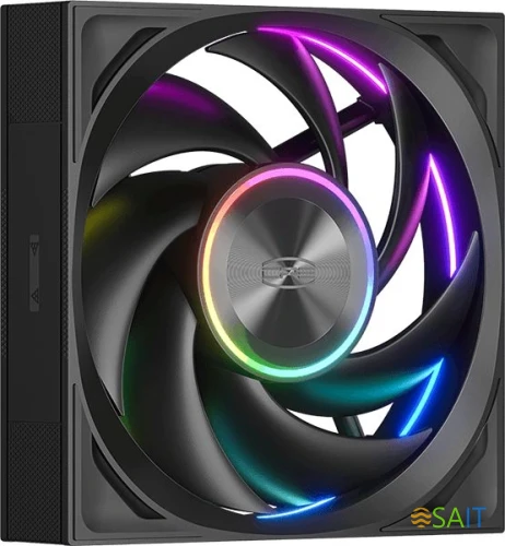 Система водяного охлаждения PcCooler DT360 Dsiplay ARGB Soc-AM5/AM4/1200/1700/1851 черный 4-pin 15-33.1dB Al LCD 320W Ret (DT360-BKAWXY-GL)