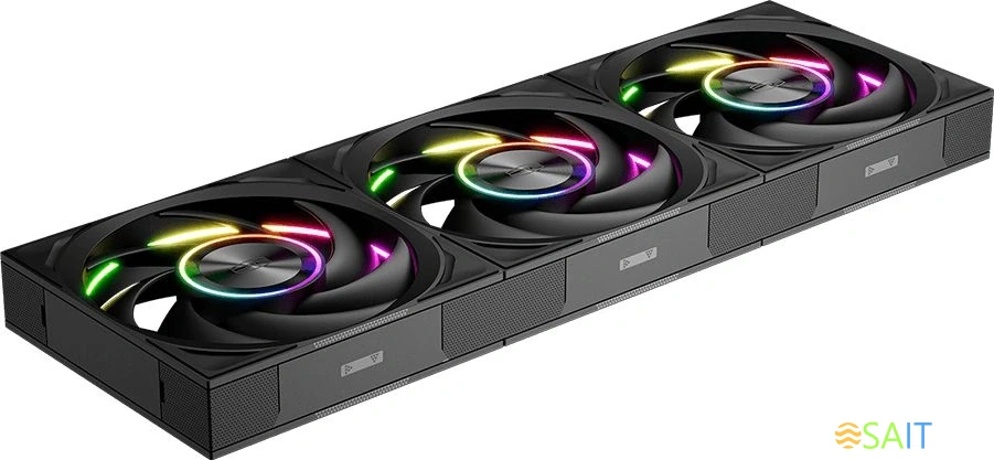 Система водяного охлаждения PcCooler DT360 Dsiplay ARGB Soc-AM5/AM4/1200/1700/1851 черный 4-pin 15-33.1dB Al LCD 320W Ret (DT360-BKAWXY-GL)