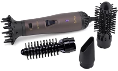 Фен-щетка Vitek VT-8241 1000Вт черный/коричневый