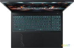 Ноутбук Gigabyte G6 Core i7 13620H 16Gb SSD512Gb NVIDIA GeForce RTX4060 8Gb 16&quot; IPS FHD+ (1920x1200) FreeDOS black WiFi BT Cam (KF-H3KZ853KD)