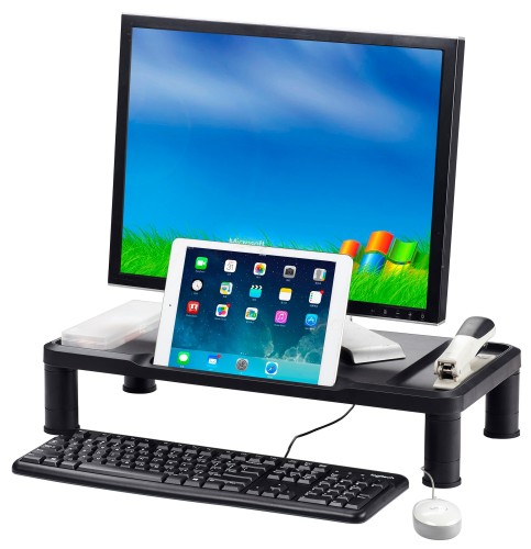 Подставка под монитор Бюрократ Support черный