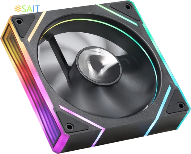 Вентилятор для корпуса Formula Floe Plus 12BK ARGB 120х120x25 черный 4-pin 26.8дБ (FLOE PLUS 12BK ARPW) Ret