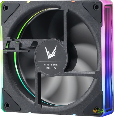 Вентилятор для корпуса Formula Floe Plus 12BK ARGB 120х120x25 черный 4-pin 26.8дБ (FLOE PLUS 12BK ARPW) Ret