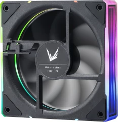 Вентилятор для корпуса Formula Floe Plus 12BK ARPW ARGB 120х120x25 черный 4-pin 26.8дБ Ret
