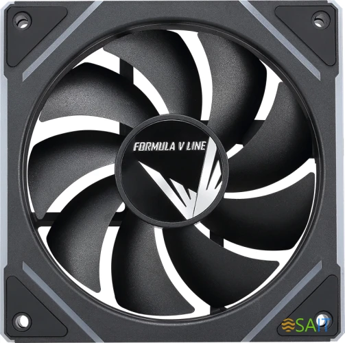 Вентилятор для корпуса Formula Floe Plus 12BK ARGB 120х120x25 черный 4-pin 26.8дБ (FLOE PLUS 12BK ARPW) Ret