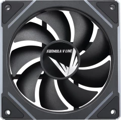 Вентилятор для корпуса Formula Floe Plus 12BK ARPW ARGB 120х120x25 черный 4-pin 26.8дБ Ret