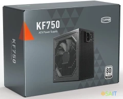 Блок питания PcCooler ATX 750W P3-F750-W1H 80 PLUS WHITE (20+4pin) APFC 120mm fan 6xSATA Cab Manag RTL