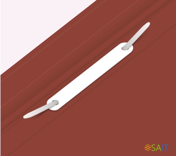 Папка-скоросшиватель Бюрократ -PS20BROWN A4 прозрач.верх.лист пластик коричневый 0.12/0.16