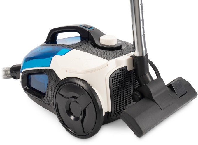 Пылесос Hyundai HYV-C3377 2400Вт белый/синий