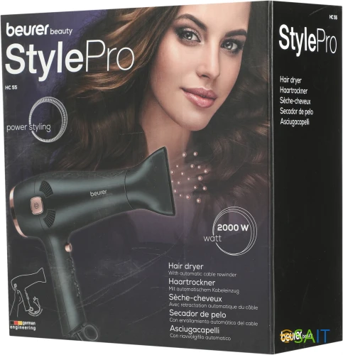 Фен Beurer HC55 2000Вт черный (586.21)