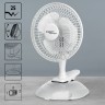 Вентилятор настольный Scarlett SC-DF111S01 25Вт скоростей:2 белый