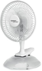 Вентилятор настольный Scarlett SC-DF111S01 25Вт скоростей:2 белый