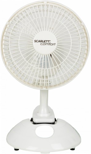Вентилятор настольный Scarlett SC-DF111S01 25Вт скоростей:2 белый