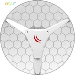 Повторитель беспроводного сигнала MikroTik Wireless Wire Dish (RBLHGG-60ADKIT) 10/100/1000 белый (упак.:2шт)