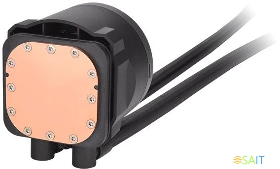 Система водяного охлаждения Thermaltake TH420 V2 Ultra EX ARGB Soc-AM5/AM4/1200/1700/1851 черный 4-pin 30.7dB Al+Cu LCD Ret (CL-W417-PL14SW-A)