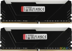 Память DDR4 2x16GB 3600MHz Kingston KF436C18BB2AK2/32 Fury Beast RGB RTL Gaming PC4-28800 CL18 DIMM 288-pin 1.35В dual rank с радиатором Ret