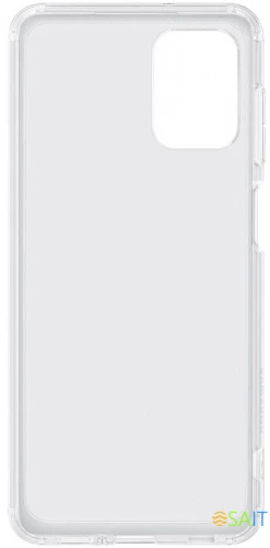 Чехол (клип-кейс) Samsung для Samsung Galaxy A12 Soft Clear Cover прозрачный (EF-QA125TTEGRU)