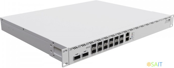 Роутер MikroTik CCR2216-1G-12XS-2XQ 10/100/1000BASE-TX/SFP серый