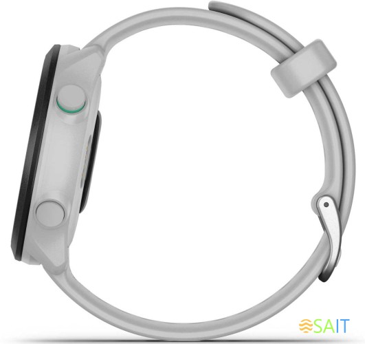 Смарт-часы Garmin Forerunner 55 42мм 1.04" LCD корп.белый рем.белый разм.брасл.:127-220мм (010-02562-11)