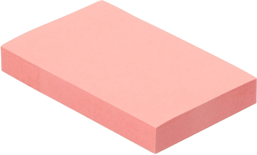 Блок самоклеящийся бумажный Silwerhof Daily 51x76мм 100лист. 75г/м2 пастель розовый