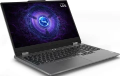 Ноутбук Lenovo LOQ 15IRX9 Core i7 13650HX 16Gb SSD512Gb NVIDIA GeForce RTX 3050 6Gb 15.6" IPS FHD (1920x1080) без ОС grey WiFi BT Cam (83DV0072PS)