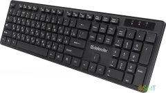 Клавиатура + мышь Defender Lima C-993 клав:черный мышь:черный USB беспроводная Multimedia (45993)