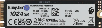 Накопитель SSD Kingston PCIe 5.0 x4 1TB SFYR2S/1T0 Fury Renegade M.2 2280