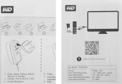 Жесткий диск WD USB3.0 8TB WDBBGB0080HBK-EESN My Book 3.5" черный