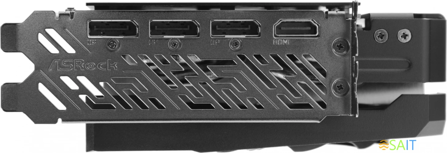 Видеокарта Asrock PCI-E 4.0 RX7800XT PG 16GO AMD Radeon RX 7800XT 16Gb 256bit GDDR6 2254/19500 HDMIx1 DPx3 HDCP Ret