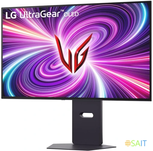Монитор LG 31.5" UltraGear 32GS95UV-B черный OLED LED 16:9 HDMI M/M матовая HAS Piv 275cd 178гр/178гр 3840x2160 240Hz G-Sync FreeSync Premium Pro DP 4K USB 9.8кг