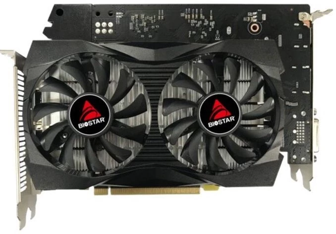 Видеокарта Biostar PCI-E 3.0 VN1055XF41 NVIDIA GeForce GTX 1050 4Gb 128bit GDDR5 1354/7000 DVIx1 HDMIx1 DPx1 HDCP Ret