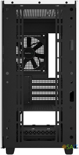 Корпус Deepcool CH370 белый без БП mATX 7x120mm 4x140mm 2xUSB3.0 audio bott PSU