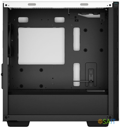 Корпус Deepcool CH370 белый без БП mATX 7x120mm 4x140mm 2xUSB3.0 audio bott PSU