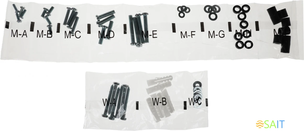 Кронштейн для телевизора Ultramounts UM912 черный 37"-75" макс.45кг настенный поворотно-выдвижной и наклонный