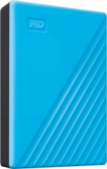 Жесткий диск WD USB3.2 Gen1 4TB WDBPKJ0040BBL-WESN My Passport 2.5&quot; голубой