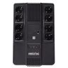 ИБП МАСТЕР 1000, 1000/600 ВА/Вт, LED, USB, RJ11/RJ45, SCHUKOx8 Импульс MT10201