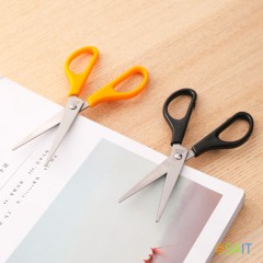 Ножницы Deli E0603 офисные 170мм ручки пластиковые сталь ассорти пакет с европод.