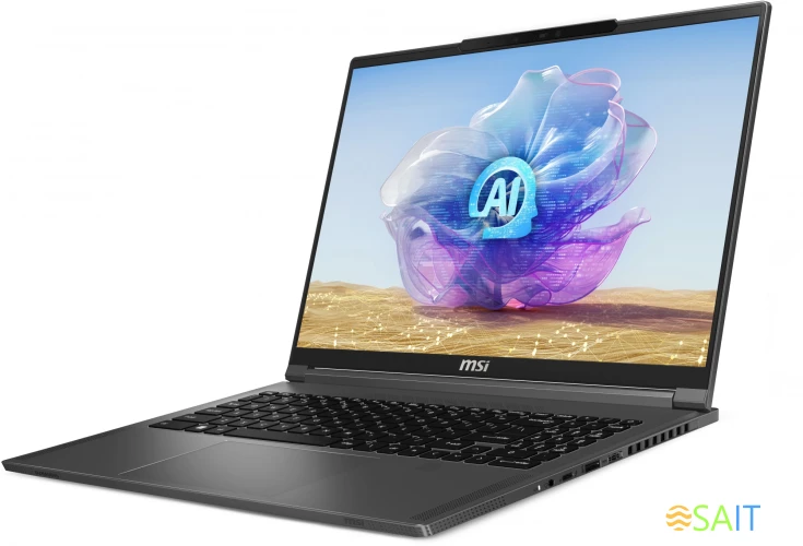 Ноутбук MSI Creator 16 AI Studio A1VIG-060RU Core Ultra 9 185H 64Gb SSD2Tb NVIDIA GeForce RTX4090 16Gb 16" IPS UHD+ (3840x2400) Windows 11 Professional grey WiFi BT Cam (9S7-15F314-060)
