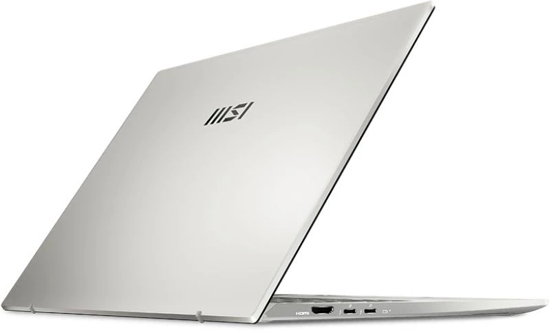 Ноутбук MSI Prestige 14H B12UCX-608US Core i5 12500H 16Gb SSD512Gb NVIDIA GeForce RTX 2050 4Gb 14" IPS FHD+ (1920x1200) Windows 11 Home Multi Language silver WiFi BT Cam (9S7-14F122-608)