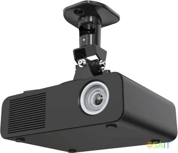 Кронштейн для проектора Cactus CS-VM-PR01-BK черный макс.10кг потолочный поворот и наклон