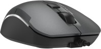 Мышь A4Tech Fstyler FM26S серый/черный оптическая 1600dpi silent USB для ноутбука 4but (FM26S USB (SMOKY GREY))