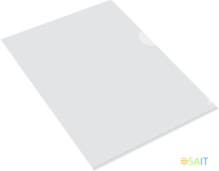 Папка-уголок Бюрократ -EE310/1CLEARA5 A5 пластик 0.15мм прозрачный