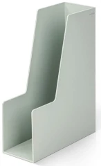 Лоток вертикальный Deli NS022green Nusign 1отд. для бумаг A4 308x249x91мм зеленый пластик