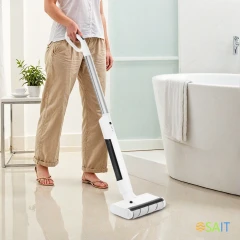 Электрошвабра Kitfort КТ-5174 40Вт белый/черный