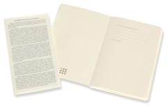 Блокнот Moleskine VOLANT QP711F16B24 Pocket 90x140мм 80стр. линейка мягкая обложка оранжевый/голубой (2шт)