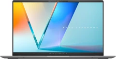Ноутбук Asus Vivobook S 15 OLED S5507QA-MA052W Snapdragon X Elite X1E 78 100 32Gb SSD1Tb Qualcomm Adreno 15.6" OLED 3K (2880x1620) Windows 11 Home silver WiFi BT Cam (90NB14Q2-M00630)