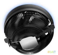 Устройство охлаждения(кулер) PcCooler E126M B одноцветная Soc-AM5/AM4/1200/1700/1851 черный 4-pin 29.8dB Al 90W 266gr Ret (R3-0120WBKBXX-GL)