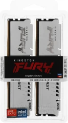 Память DDR5 2x16GB 6000MHz Kingston KF560C30BWEK2-32 Fury Beast RTL Gaming PC5-48000 CL30 DIMM 288-pin 1.4В kit single rank с радиатором Ret