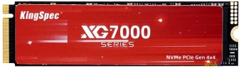 Накопитель SSD Kingspec PCIe 4.0 x4 2TB XG7000-2TB XG7000 M.2 2280