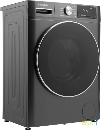 Стиральная машина Hyundai WMA8407 класс: A+++ загр.фронтальная макс.:8кг темно-серый инвертор